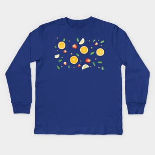 Fruits pattern Kids Long Sleeve T-Shirt